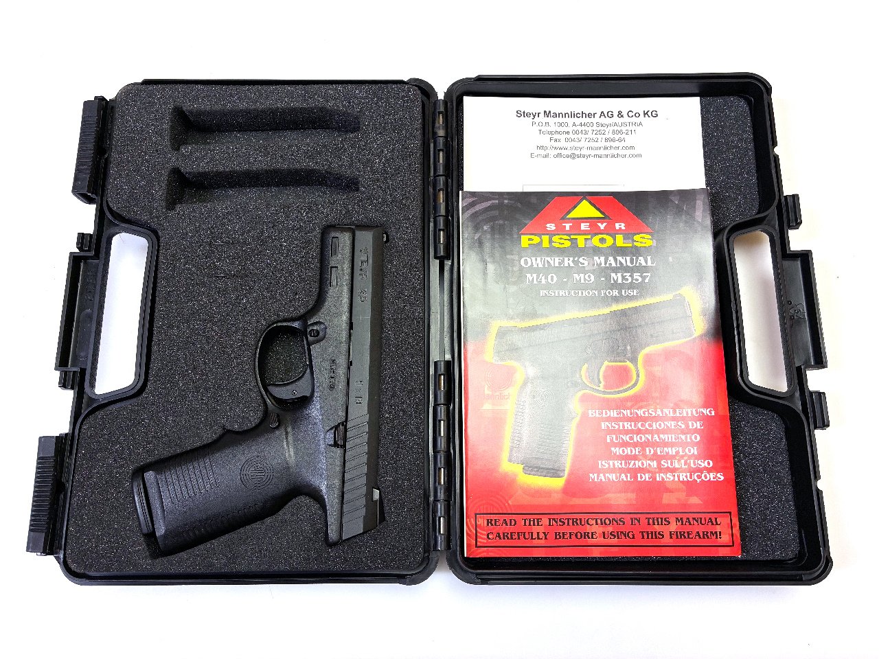Pistole - Steyr Mod. M9 in OVP | 9mmLuger – Bild 1