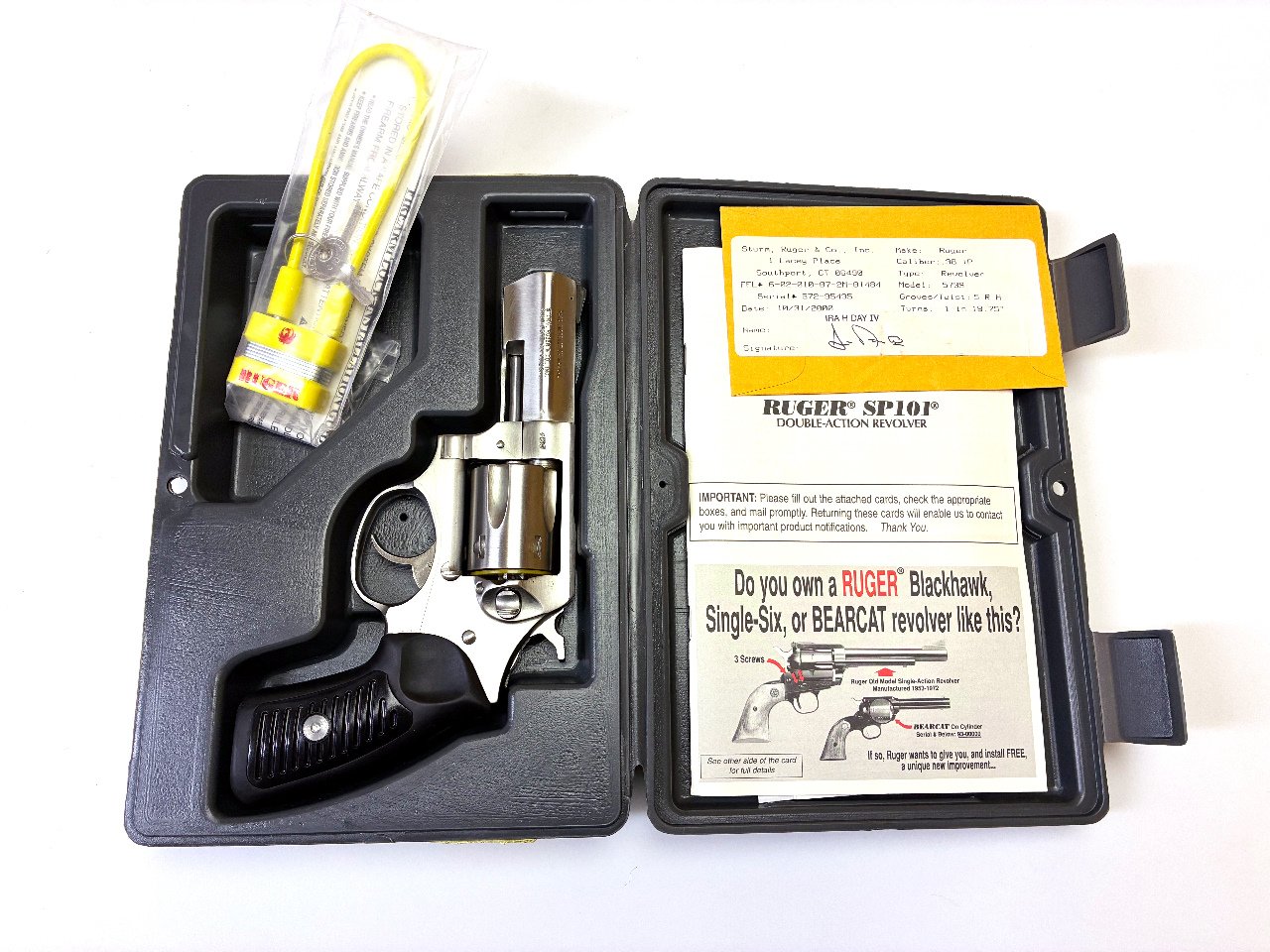 Revolver - Ruger Mod. SP101 in OVP | .38Special – Bild 1