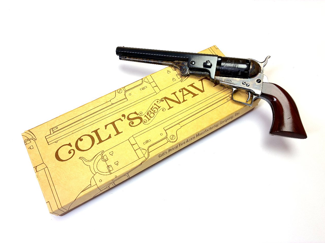 Perkussionsrevolver - Colt Mod. 1851 Navy (2. Generation) in OVP | .36 – Bild 1