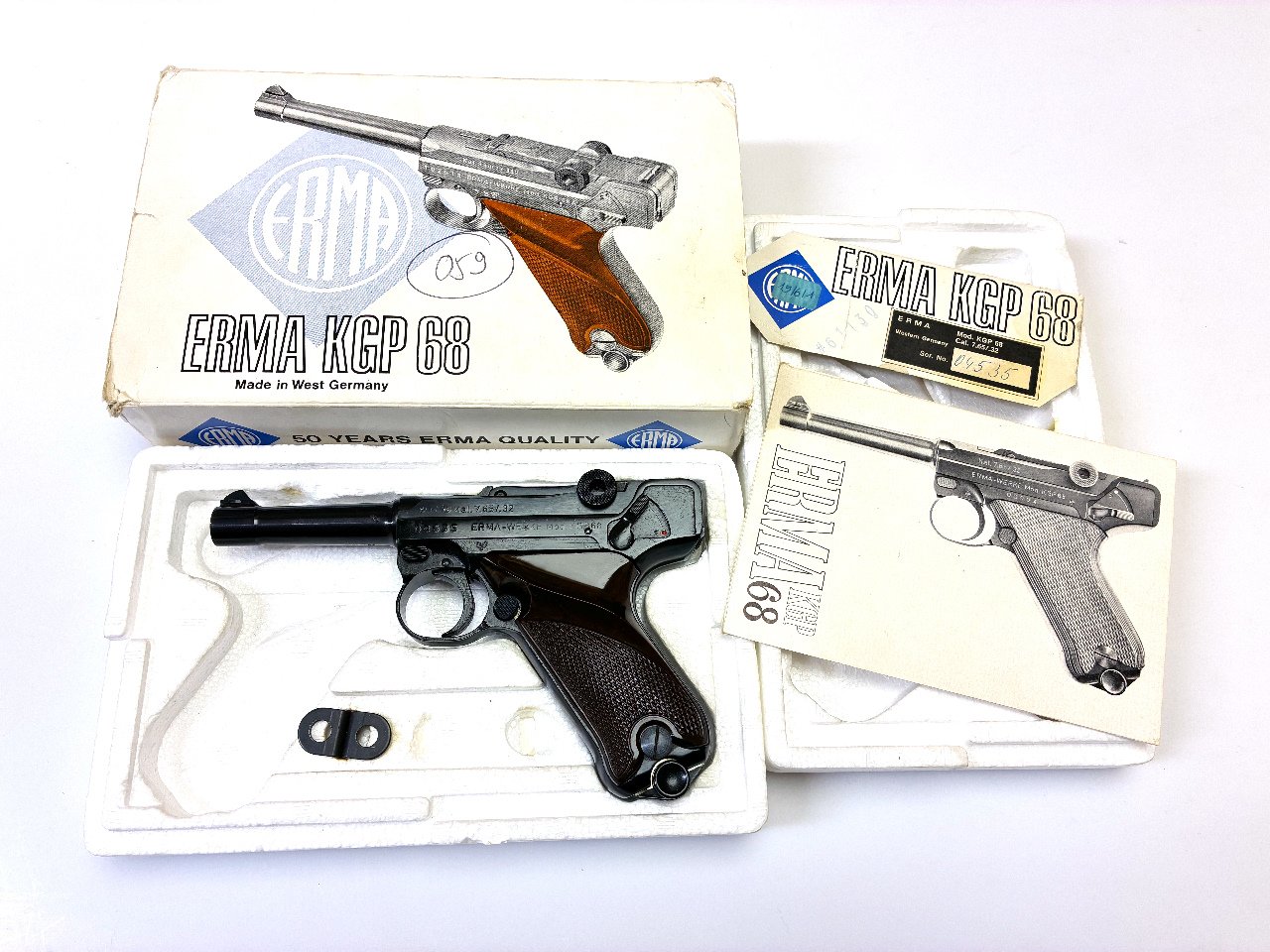 Pistole - Erma Mod. KGP69 "Baby Luger" in OVP | 7,65mm – Bild 1