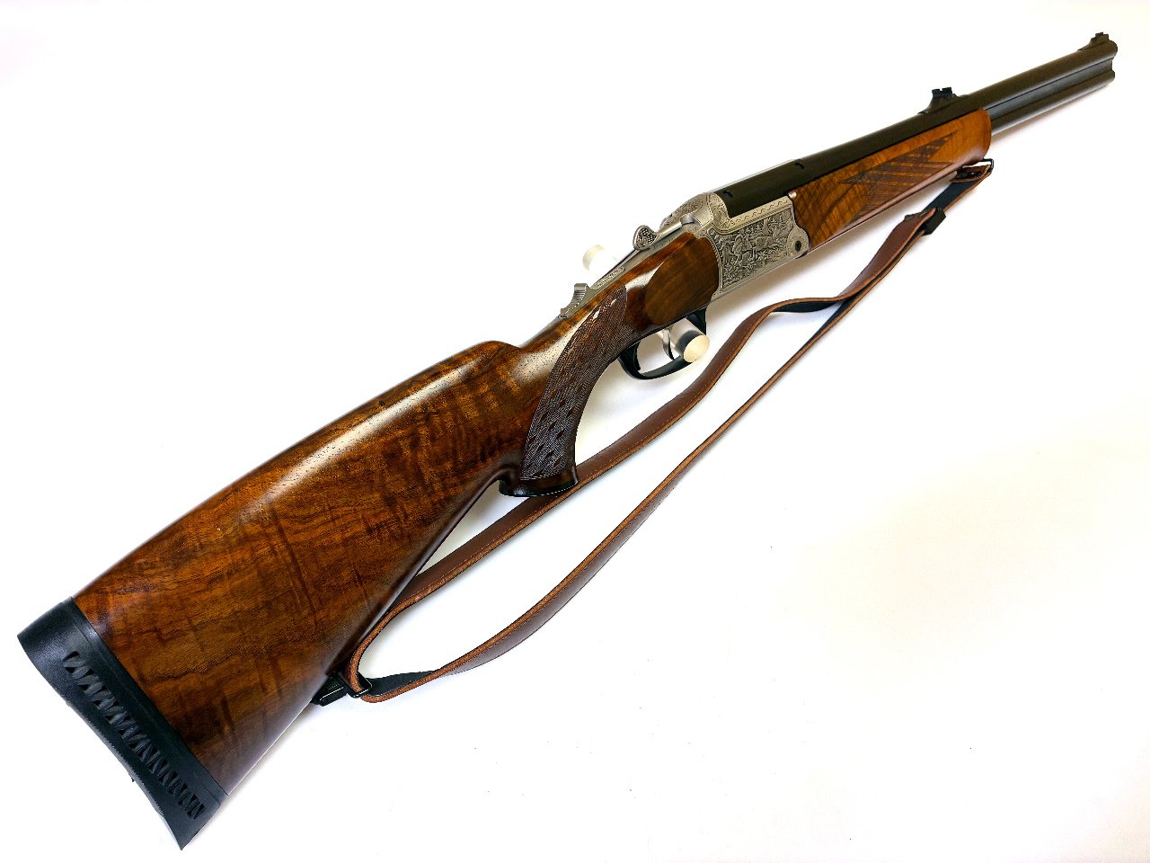 Bockbüchsflinte - Blaser Mod. BBF 95 "Luxus" + Einstecklauf | .30RBlaser, 5,6x52R, 12/70 – Bild 1