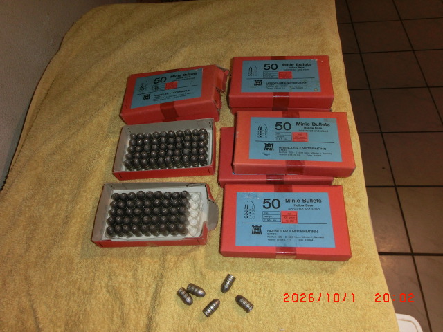 minie Bullets / Geschosse – Bild 1