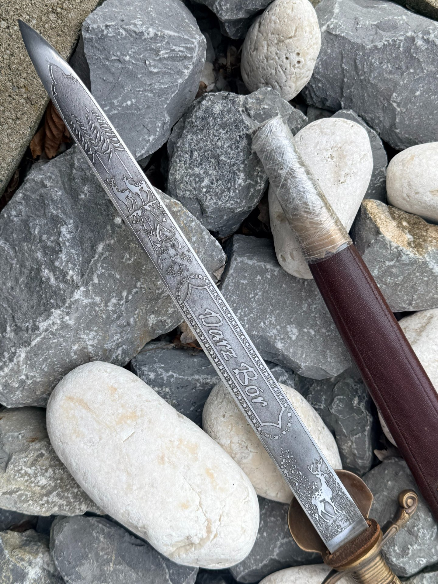Hirschfänger Zwilling Solingen Deutsche Jägerschaft, k. Dolch Degen Säbel – Bild 2