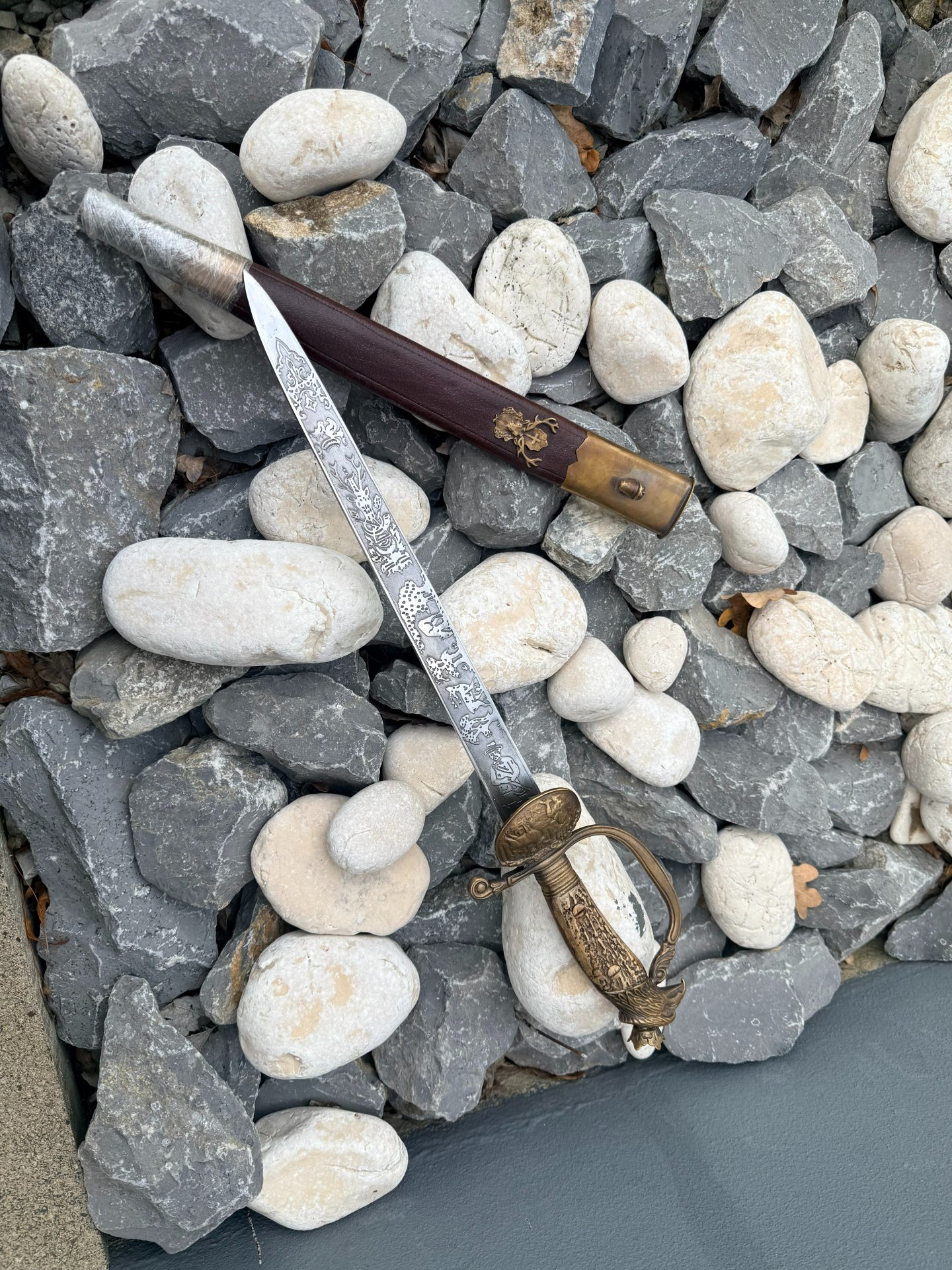 Hirschfänger Zwilling Solingen Deutsche Jägerschaft, k. Dolch Degen Säbel – Bild 3
