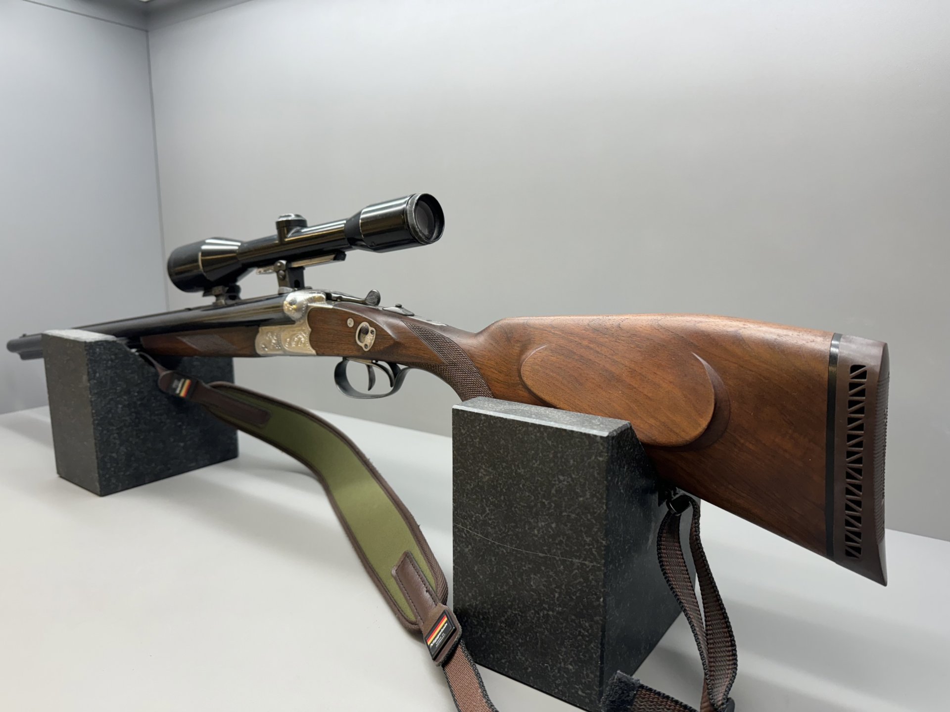 Drilling J.P. Sauer & Sohn 16/70 – 7x57R mit Zeiss Diatal-D 6x42 + Einstecklauf .22 lfB – Bild 2