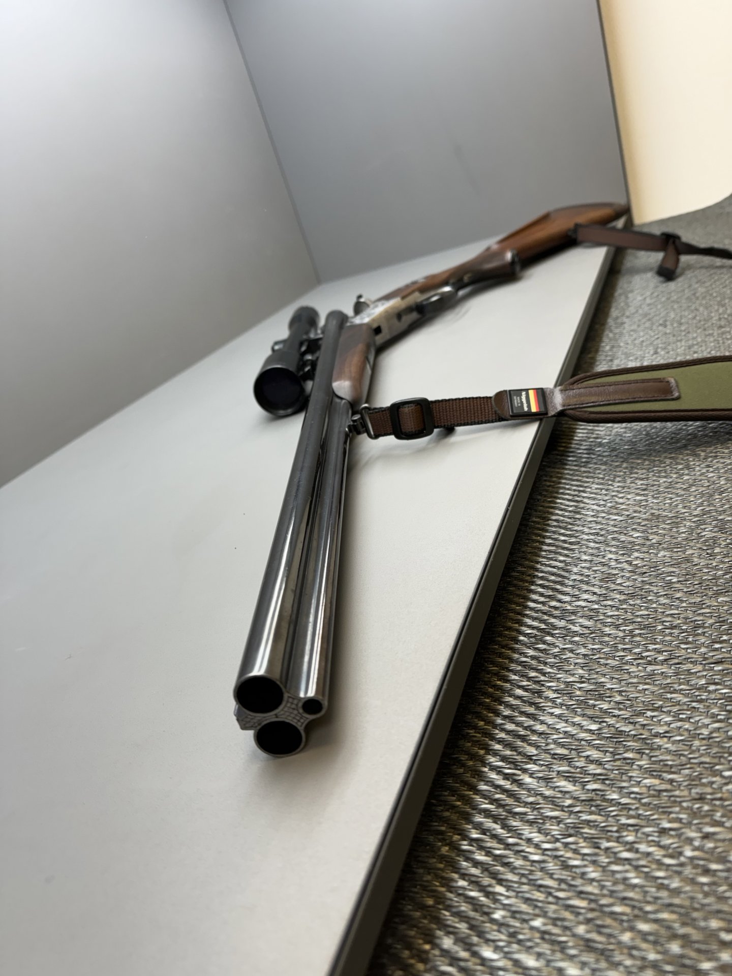 Drilling J.P. Sauer & Sohn 16/70 – 7x57R mit Zeiss Diatal-D 6x42 + Einstecklauf .22 lfB – Bild 5