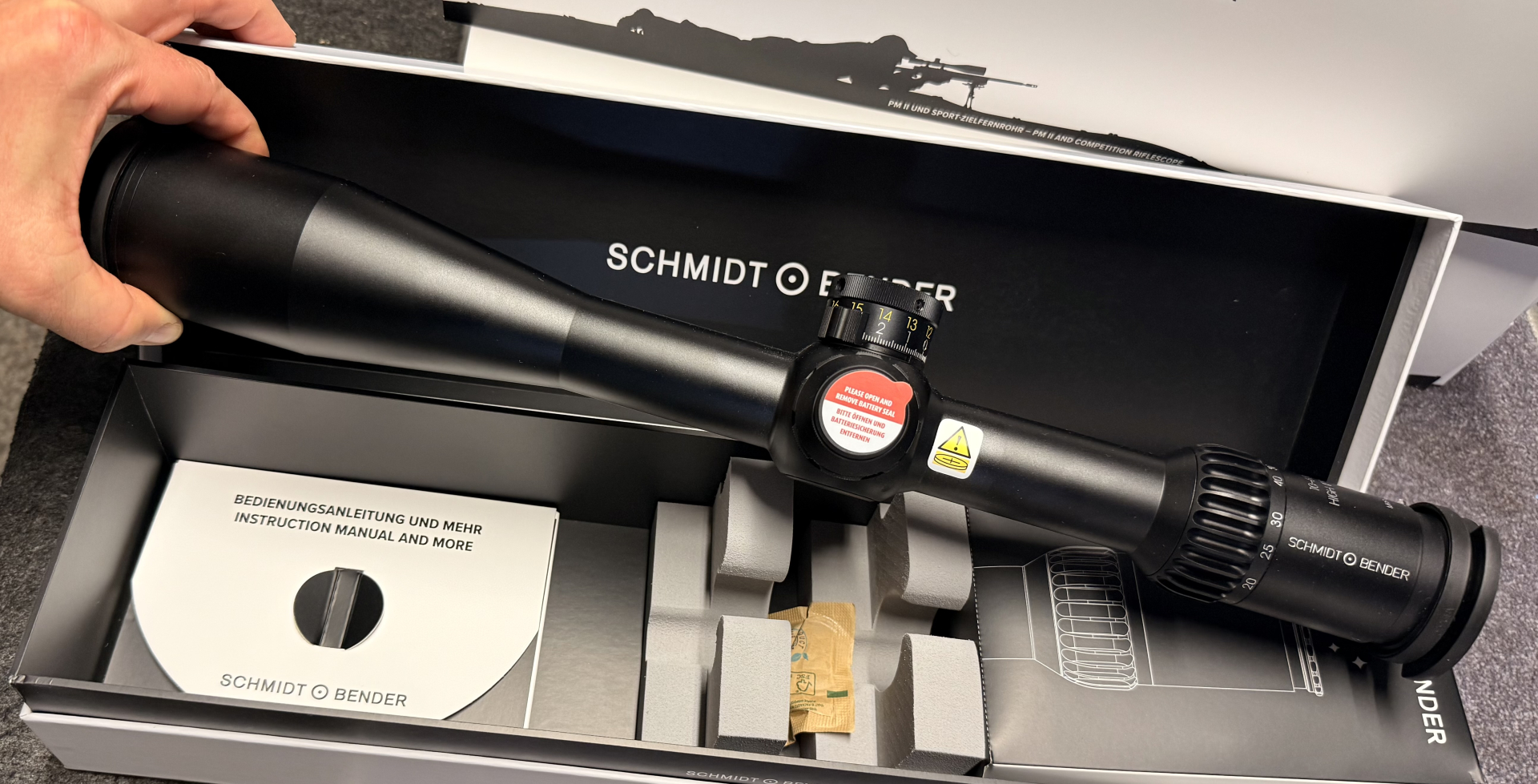 Schmidt und Bender 10-60x56 CMII High Performance schwarz MRAD Art.: 160-911-602-Q1-I5 – Bild 3
