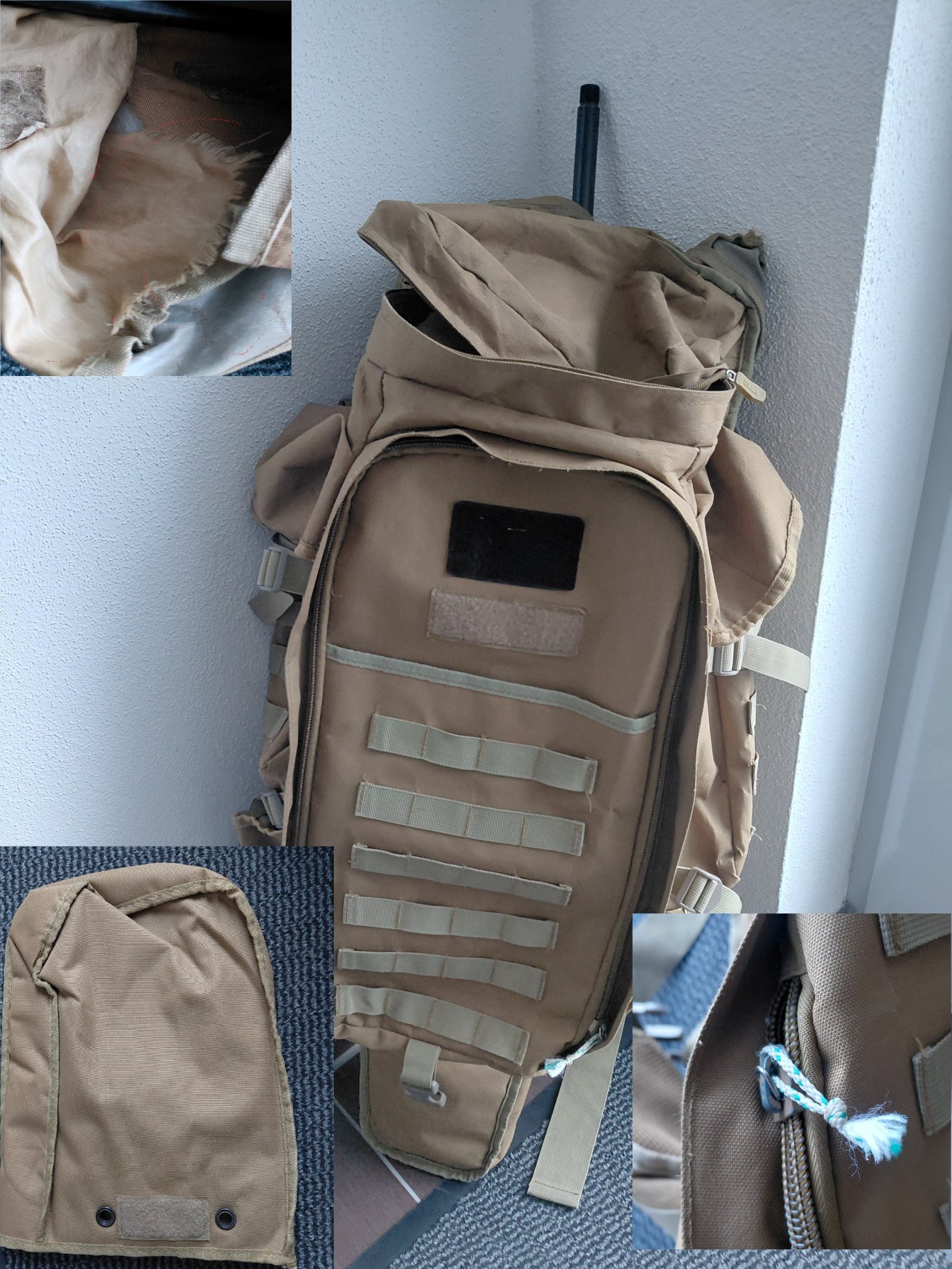 Gewehrrucksack / Rucksack mit Gewehrfach ideal Bergjagd / Drückjagd – Bild 1
