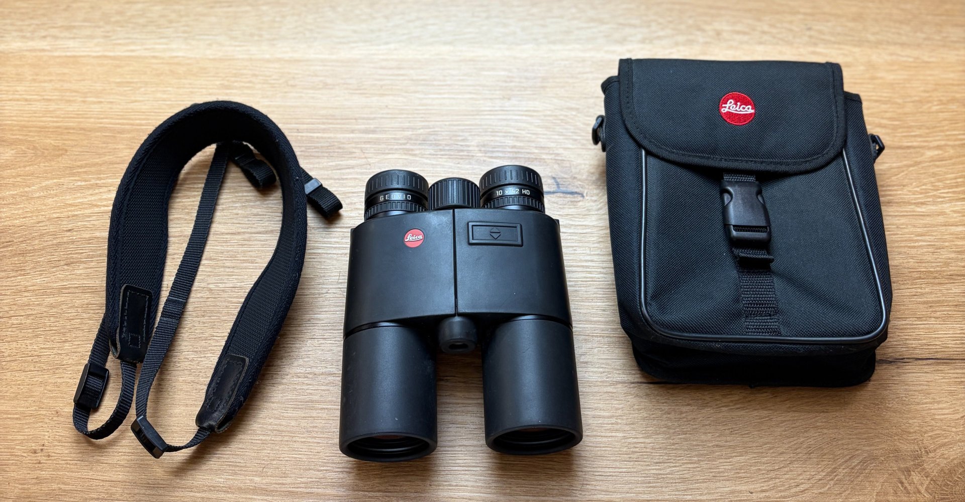 Fernglas Leica Geovid 10x42 HD ++ SEHR GUTER ZUSTAND ++ Waffen Haider ++ – Bild 5
