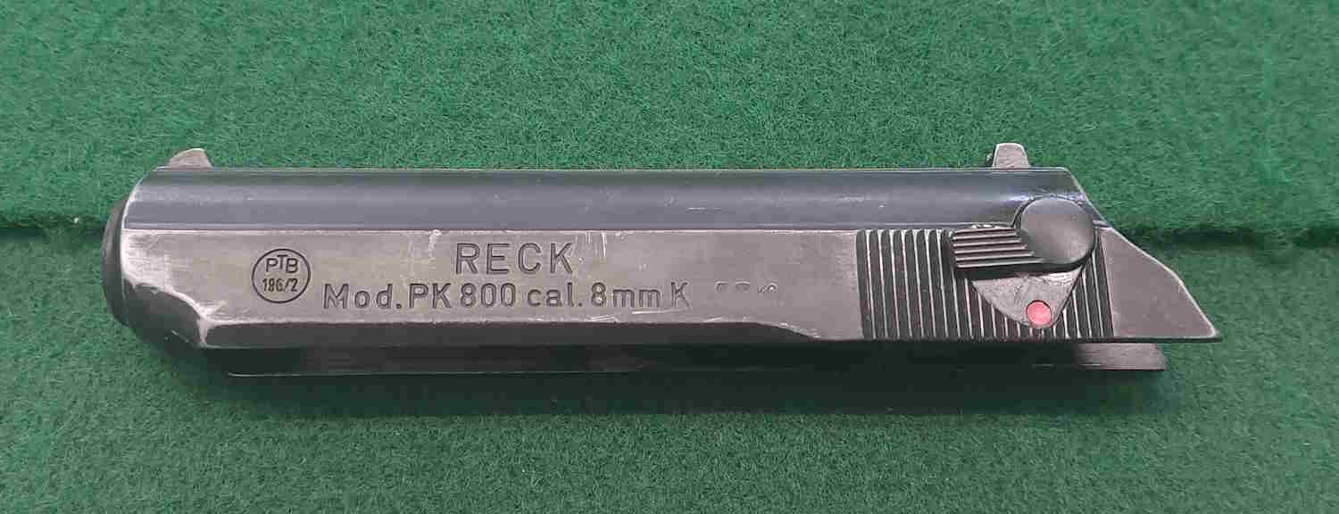 Verschluss (Schlitten) Reck Mod. PK 800 Kal. 8mmK PTB: 196/2 – Bild 1