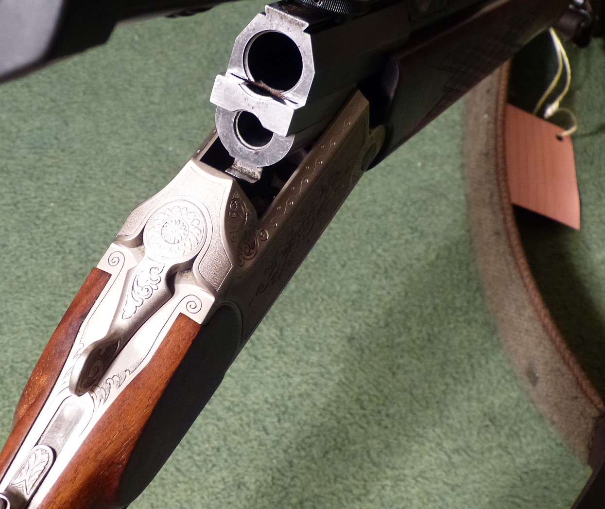 Blaser Bockbüchsflinte Mod. Prestige 700/88 im Kal. 30RBlaser 20/76 mit Swarovski ZFR Z4i 2,5-10x5 – Bild 3