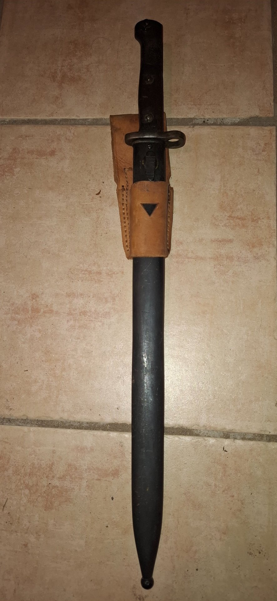 Bajonett K98, ww1, ww2 groß mit Koppelschuh – Bild 1