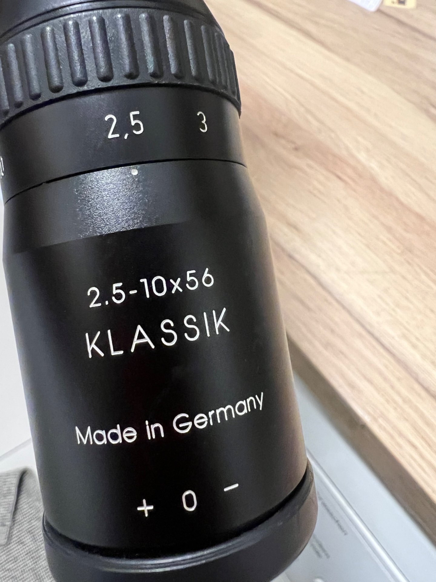Schmidt Bender Klassik 2,5-10x56 mit Montage Zielfernrohr ZF – Bild 2