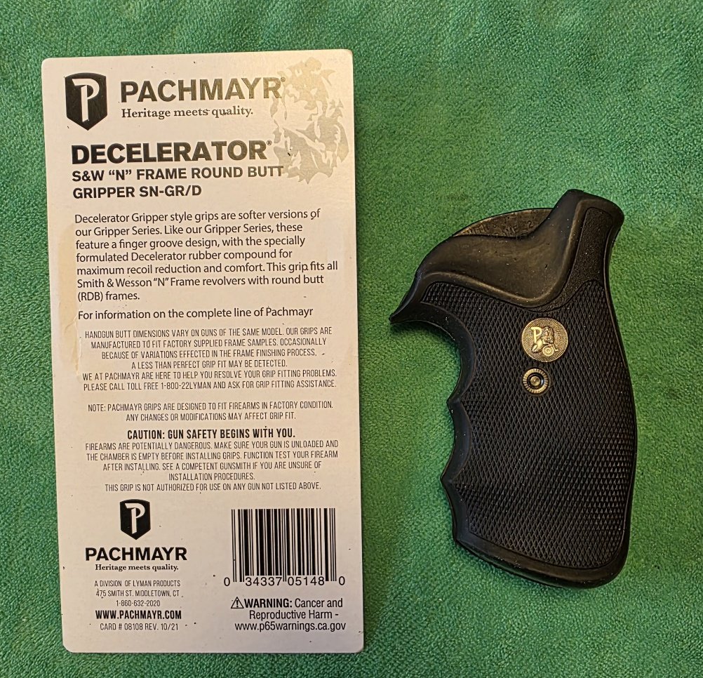 Pachmayr Griff , S&W , N-Frame , RB – Bild 1