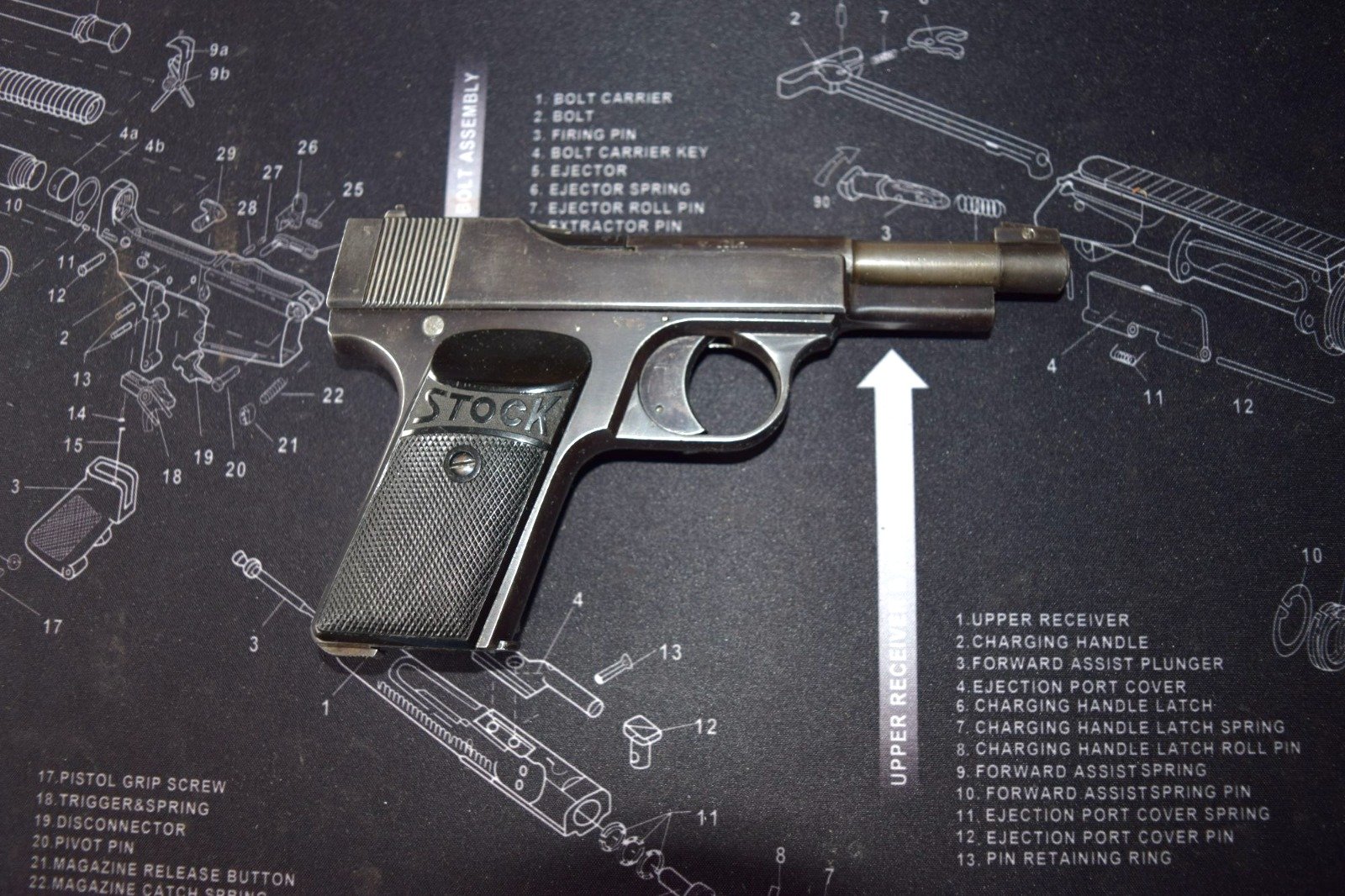 Franz Stock Sportpistole 22 lr. – Bild 2