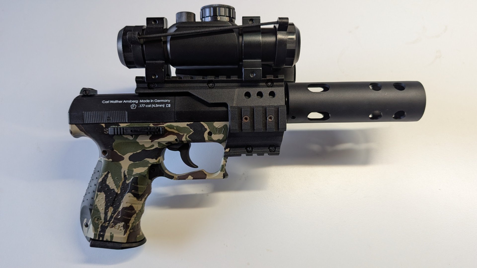 CO2 Pistole Walther Nighthawk Camouflage – Bild 4