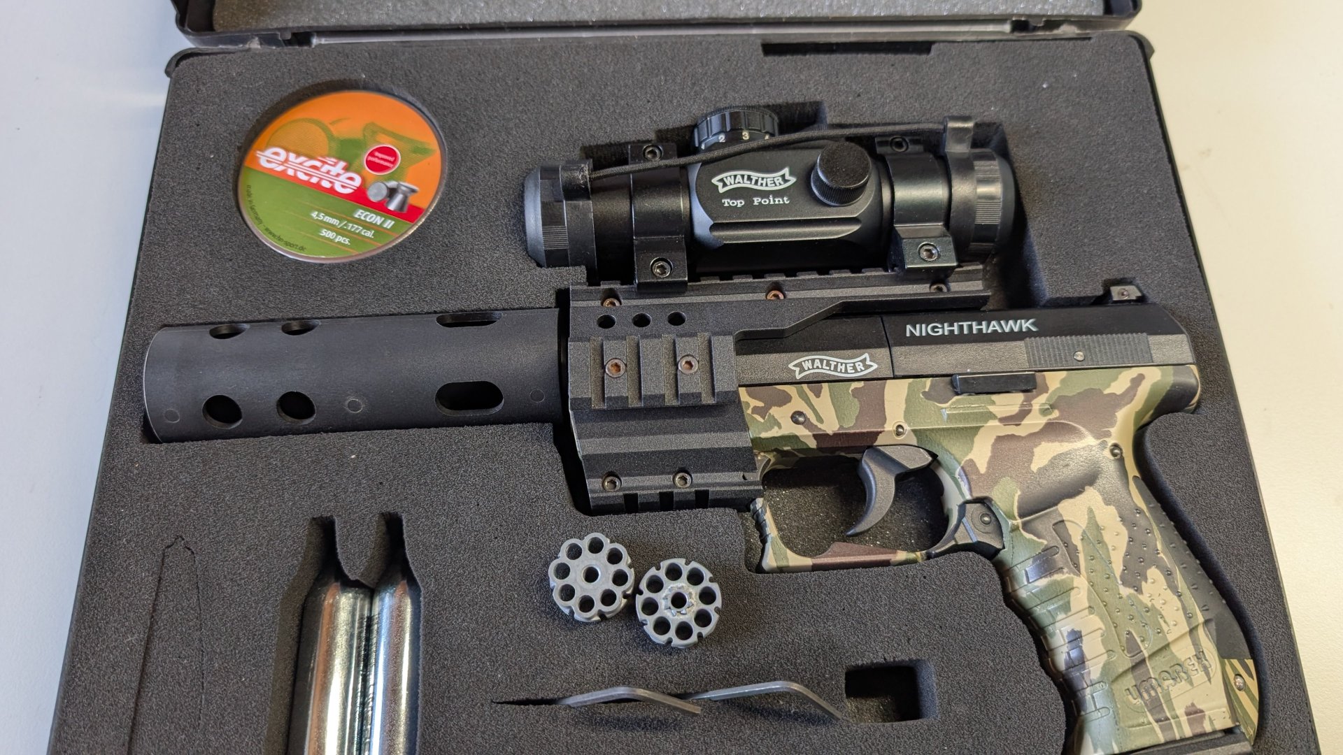 CO2 Pistole Walther Nighthawk Camouflage – Bild 1