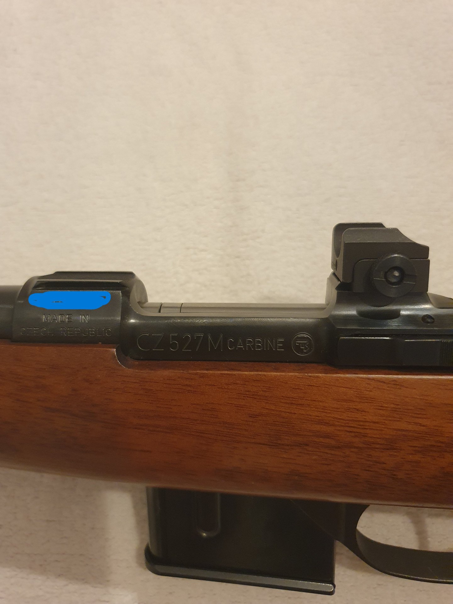 CZ 527 in 7,62x39 - mit NECG Visierung und 3 Magazinen – Bild 4