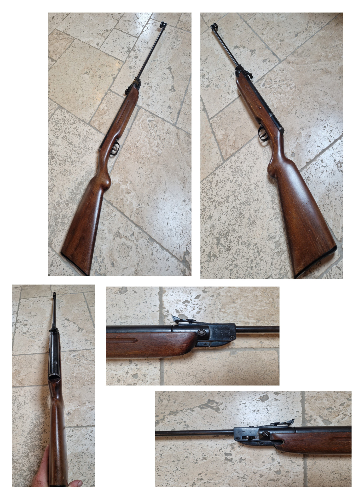 WEIHRAUCH HW 35, Kal. 4,5 mm (.177), ohne F, Bj. 1965 – Bild 2