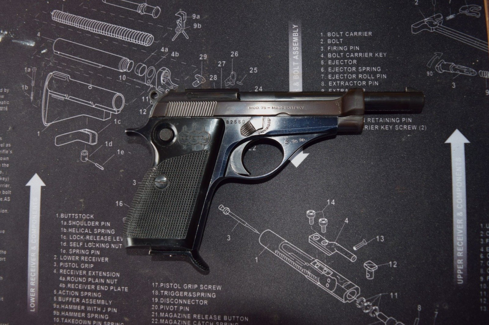 Beretta Modell 74 22 lr. – Bild 1