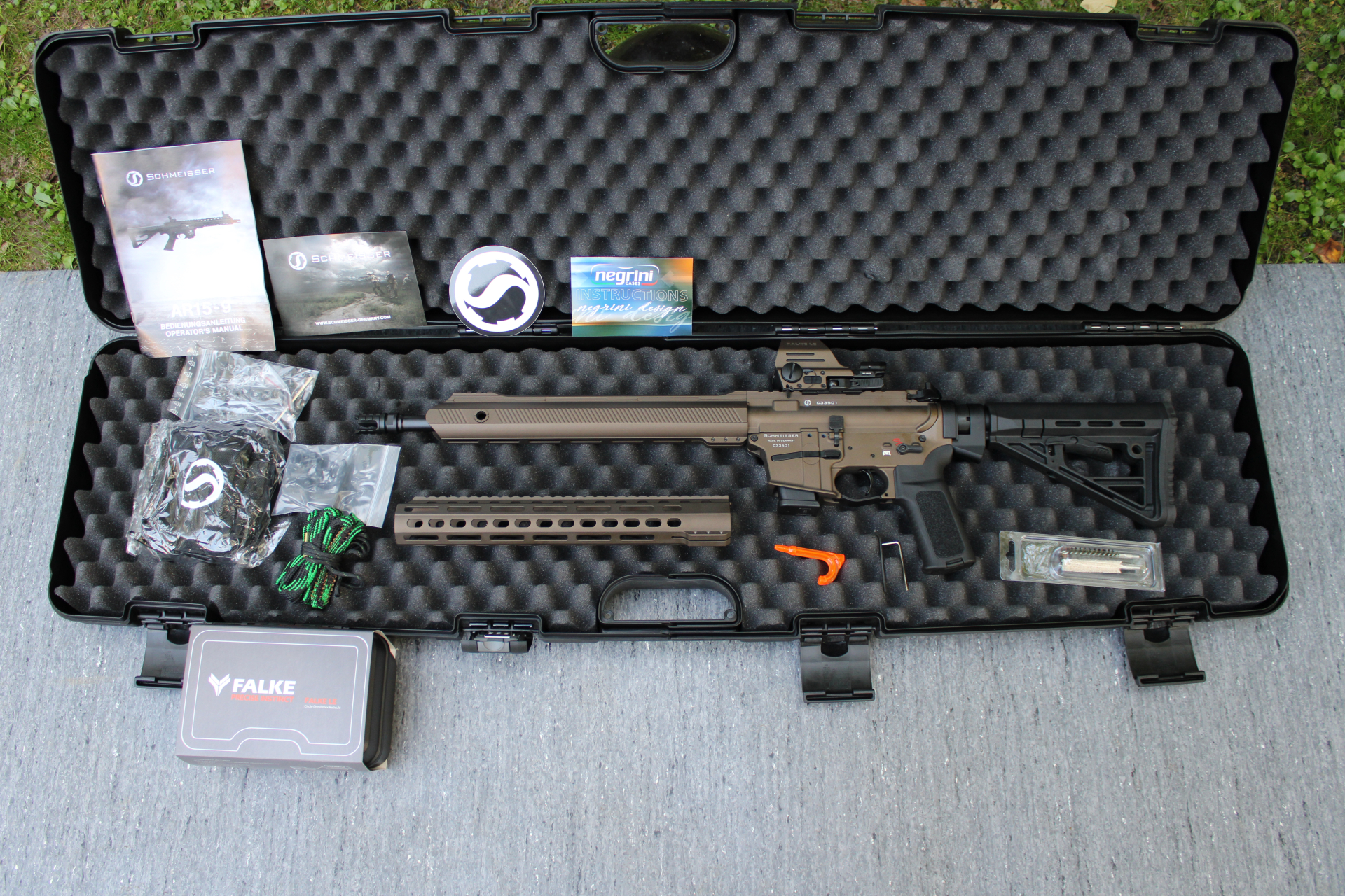 Schmeisser AR15-9 Sport M 14,5 Zoll 9mmLuger Bronze Falke LE Bronze Gelegenheit! – Bild 1