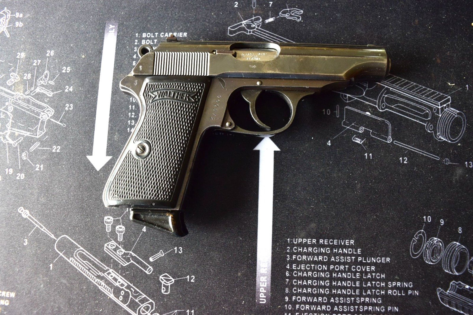 Walther PP Zella Mehlis 7,65 mm Browning – Bild 2