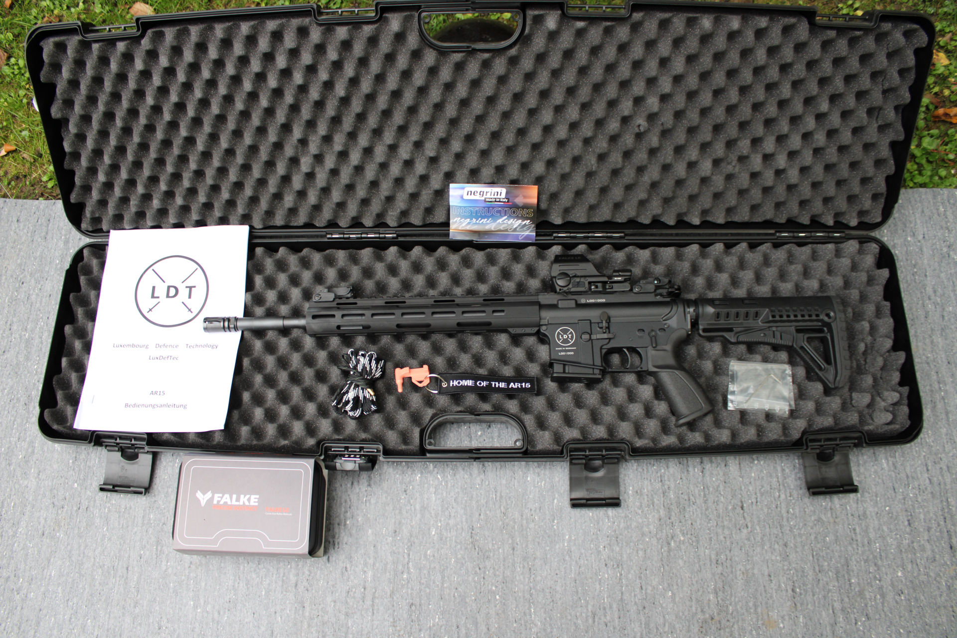 Luxdeftec LDT AR15 14,5 Zoll .223Rem Falke LE Seriennummer 1000 Gelegenheit! – Bild 1