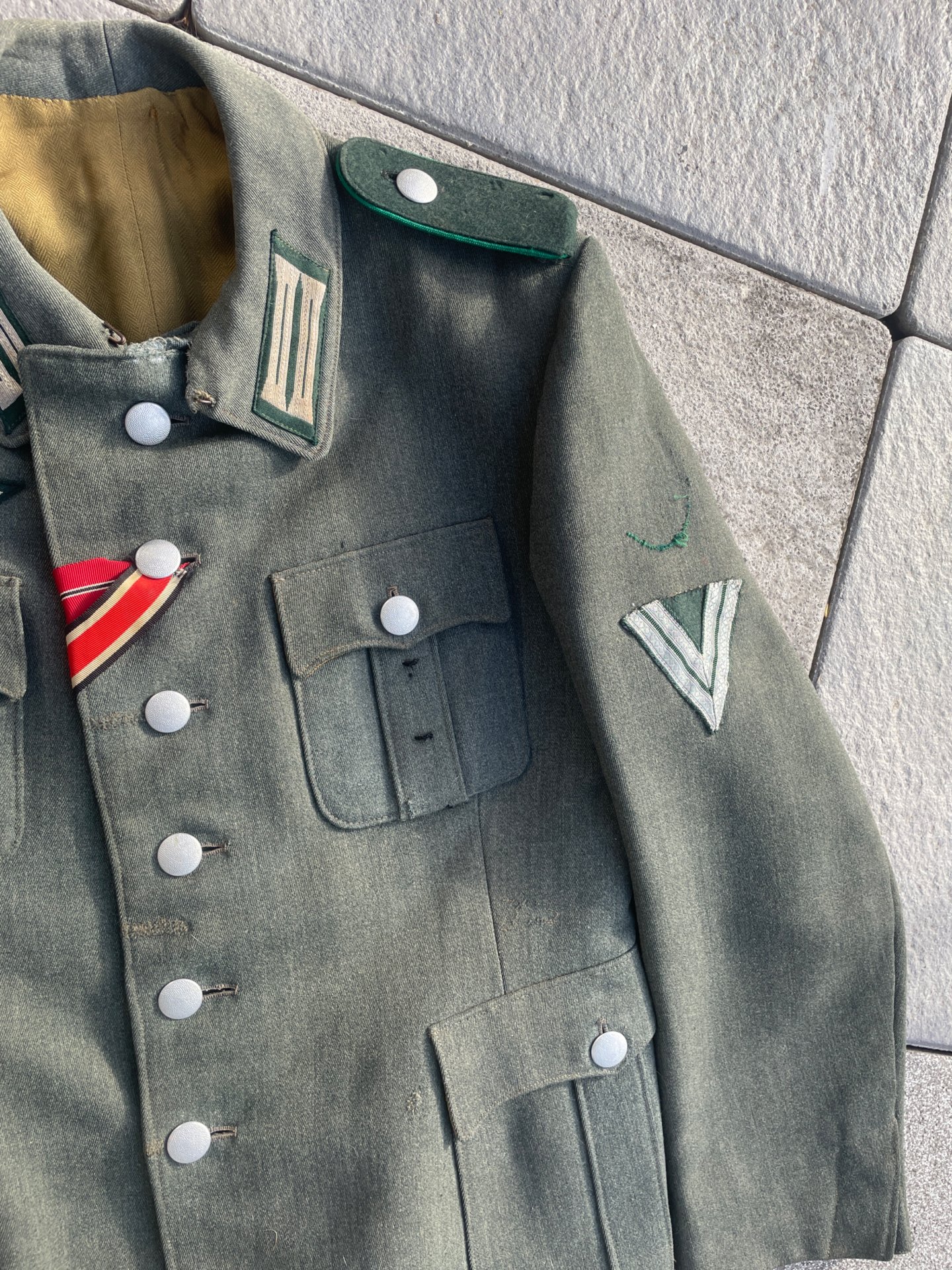 Feldbluse m41 Obergefreiter Gebirgsjäger Wehrmacht – Bild 2