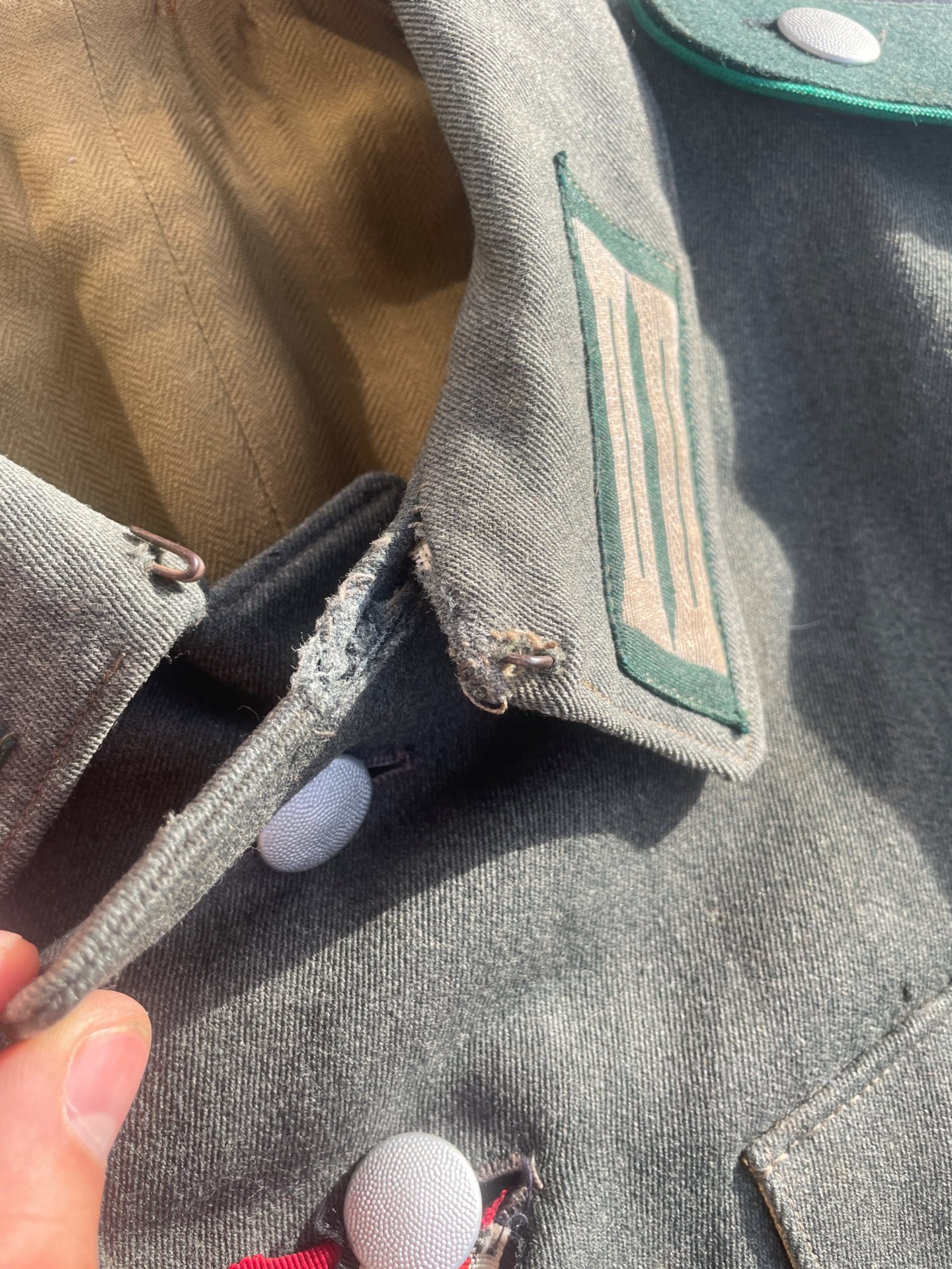 Feldbluse m41 Obergefreiter Gebirgsjäger Wehrmacht – Bild 3