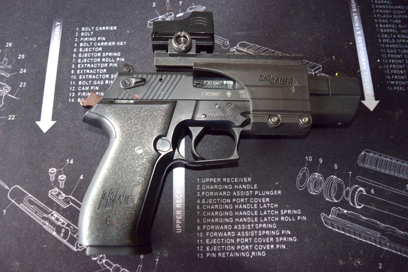 SIG Sauer Mosquito mit Burris Rotpunkt 22 lr. – Bild 2