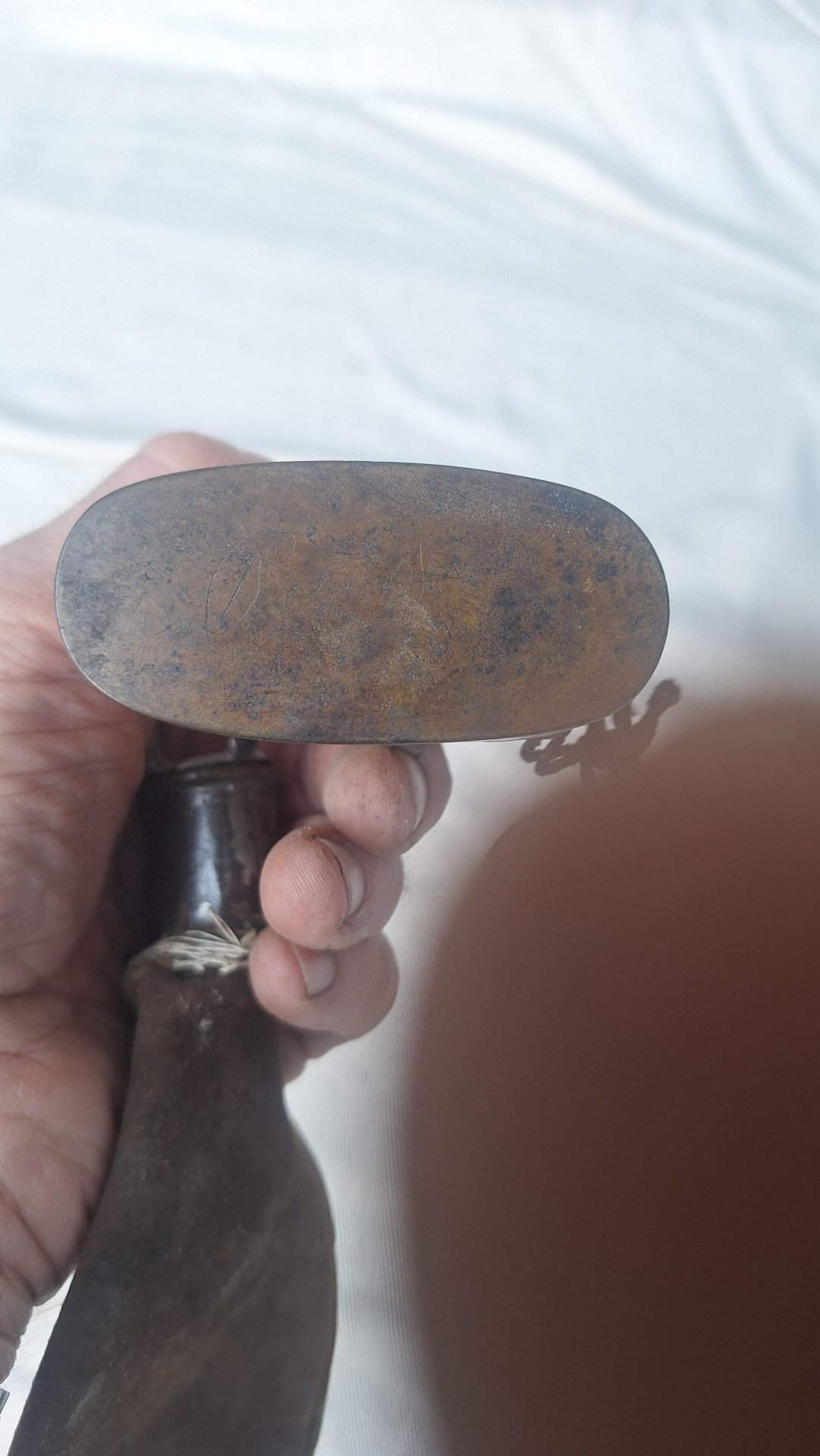 Altes Pulverhorn, original – Bild 4