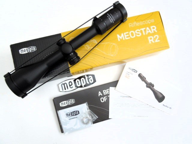 Zielfernrohr ZF Meopta R2 Meostar 2,5-15x56 RD/MR PA Leuchtkreuz Parallaxenausgleich Zeissschiene – Bild 1