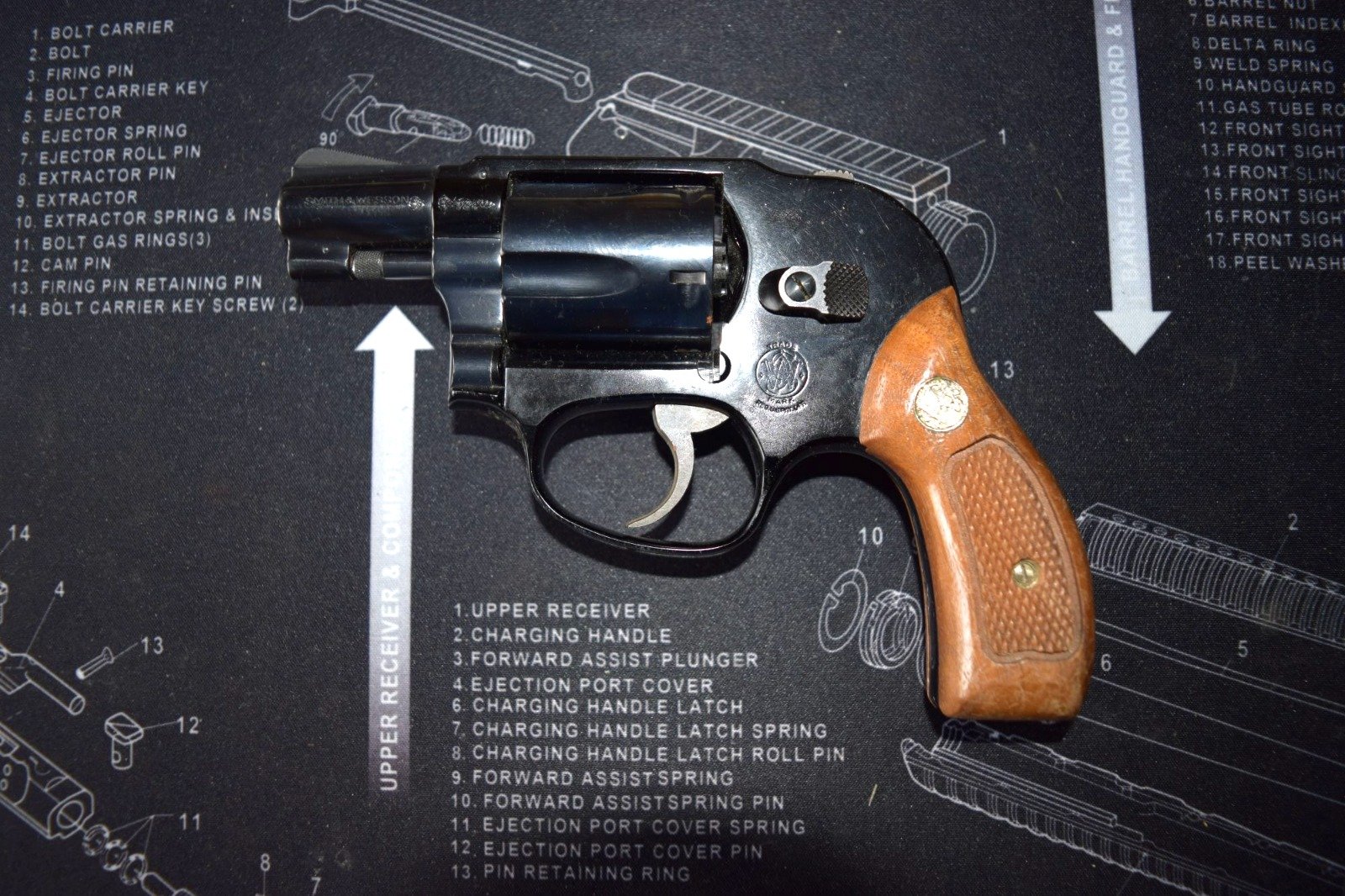 Smith & Wesson Mod 38 Airweight 38 Spezial – Bild 1