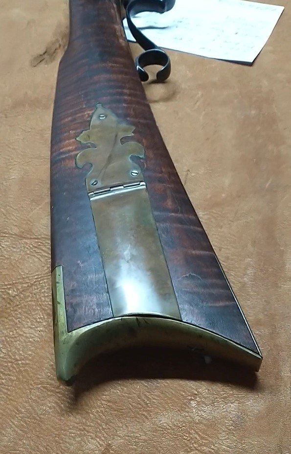 W. Arthur Huscusson / Huschsson Perkussionsgewehr – Kal. .40 & .45 – 2-Lauf-Set – Bild 1