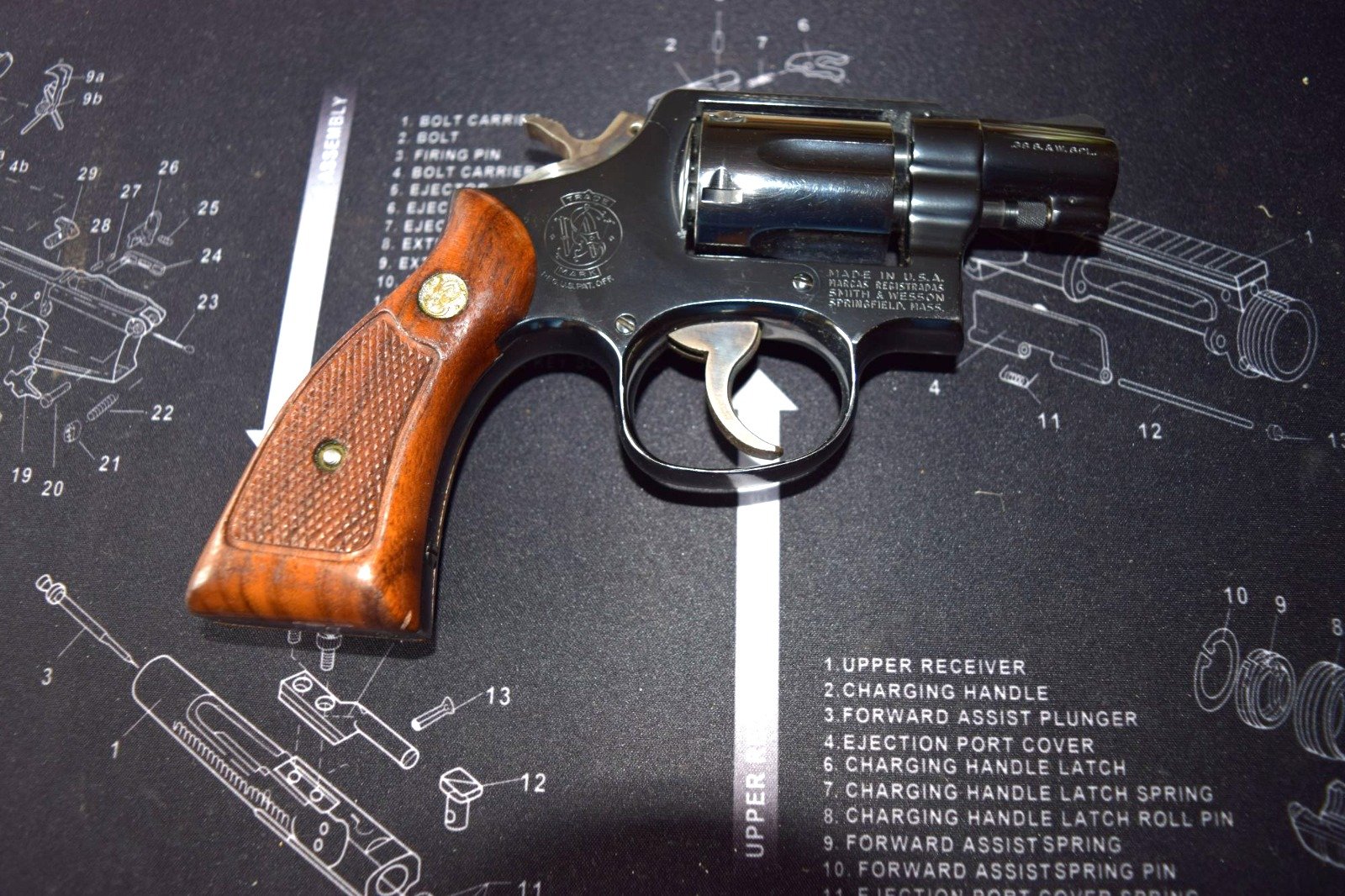 Smith & Wesson Mod 10-9 38 Spezial – Bild 2