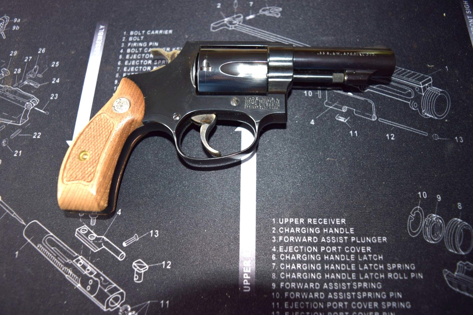 Smith & Wesson Mod 36-8 38 Spezial – Bild 2