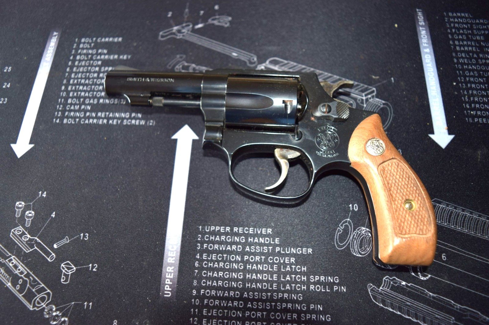 Smith & Wesson Mod 36-8 38 Spezial – Bild 1