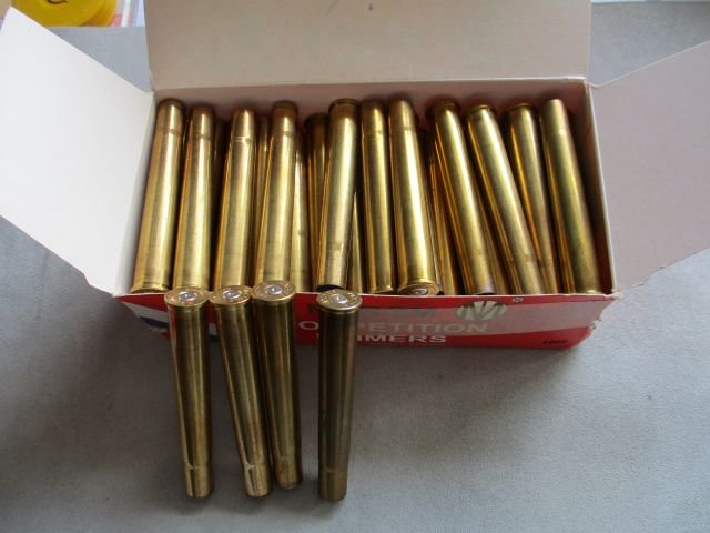 50 Hülsen 9,3x74R, NORMA, gebraucht – Bild 1