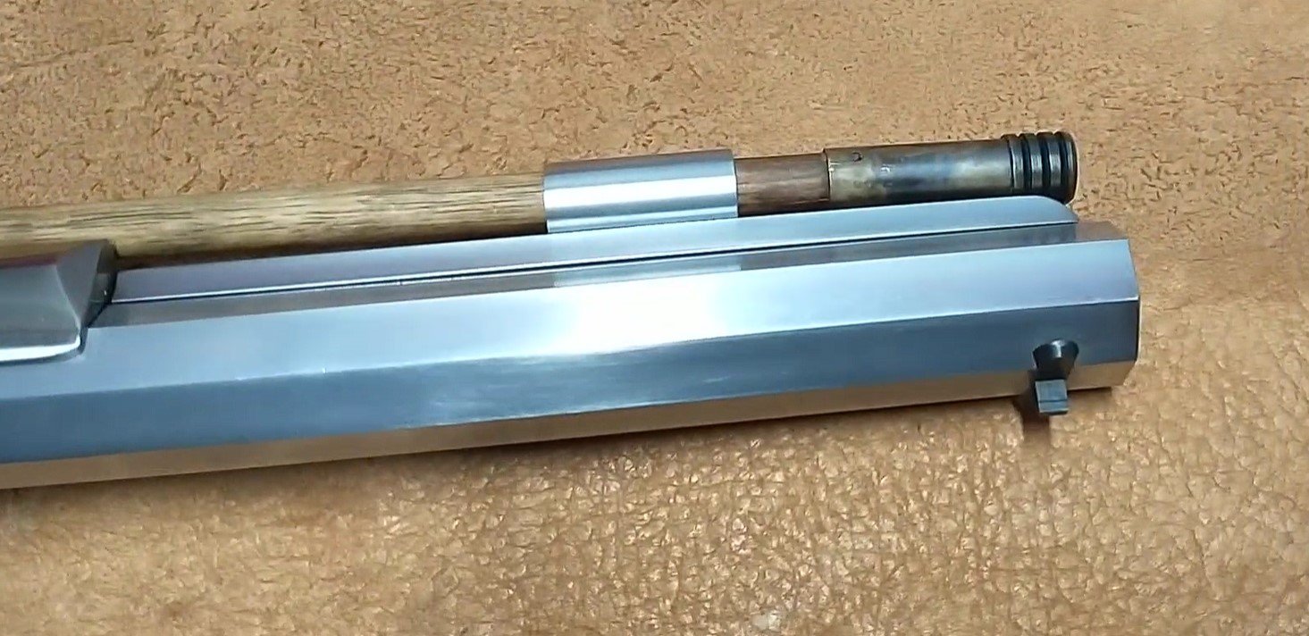 Charles Moore Perkussionspistole Kal. .45 – Davide Pedersoli – Bild 4