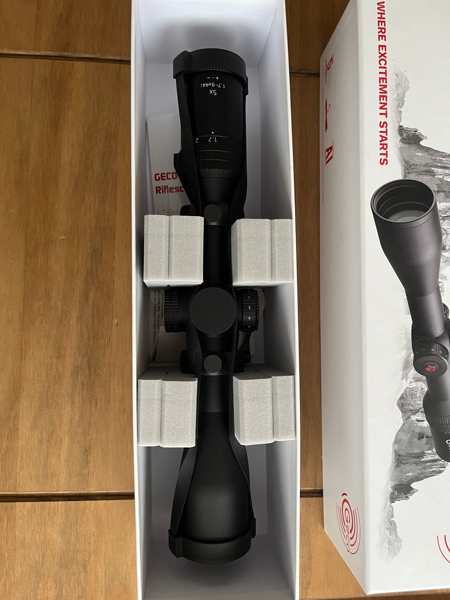 Geco ZF 1.7-9x44 i German 4 Dot Leuchtabsehen , fast Neu und sehr gepflegt. – Bild 2