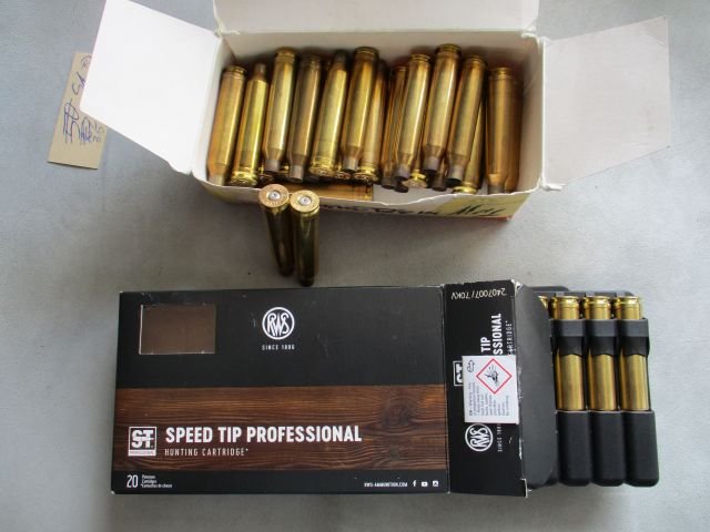 50 Hülsen 7mm Rem. Mag., gebraucht – Bild 1