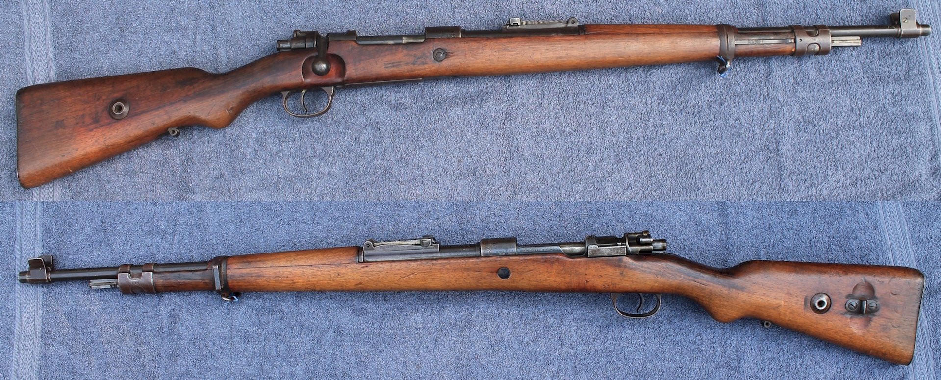 Mauser Karabiner 98k 1937 Portugal (Modell 937-A) Kal. 8x57IS - nummerngleich - guter Lauf – Bild 1