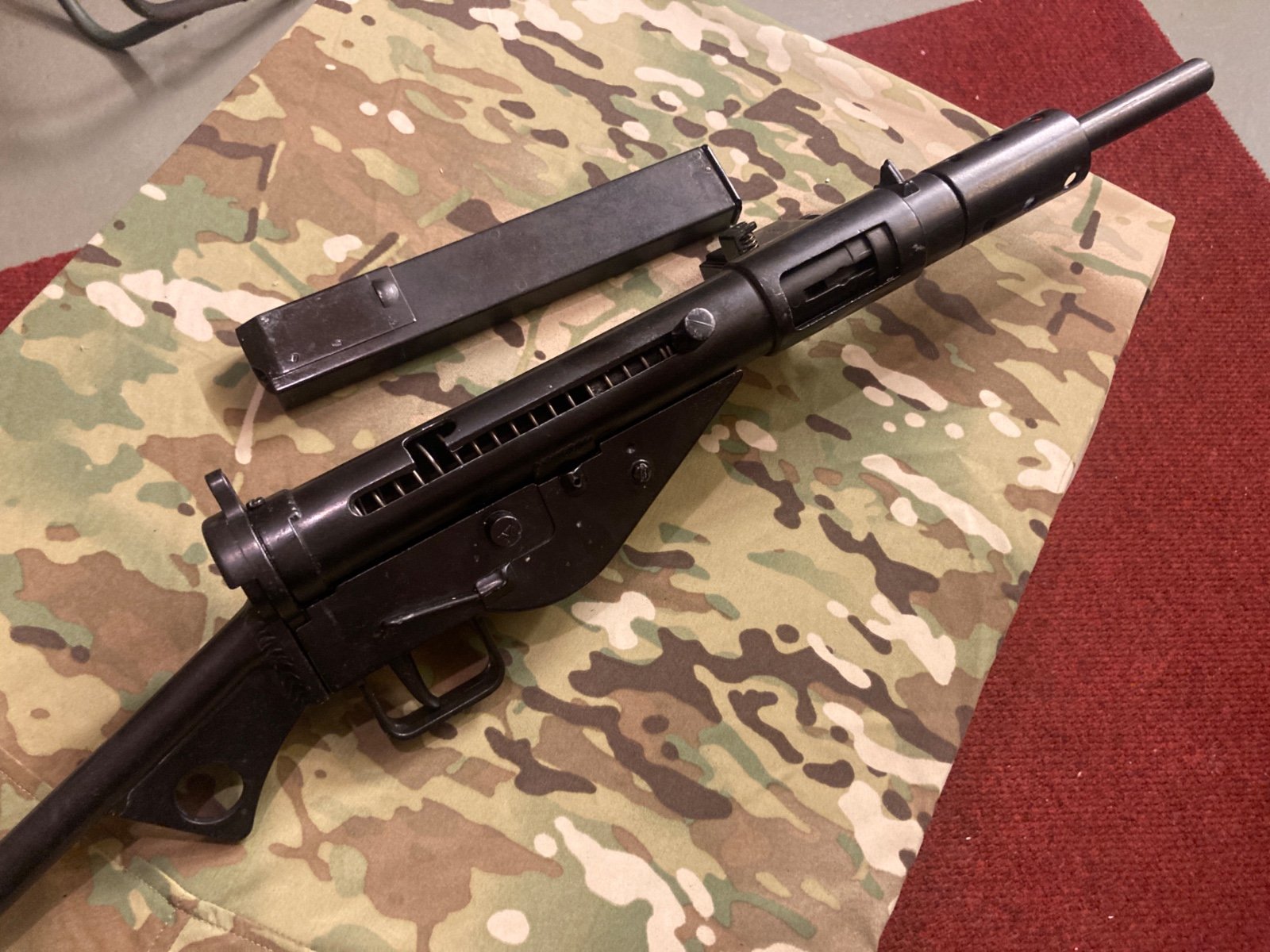 Modell Deko Denix MP Sten SMG British Army – Bild 2