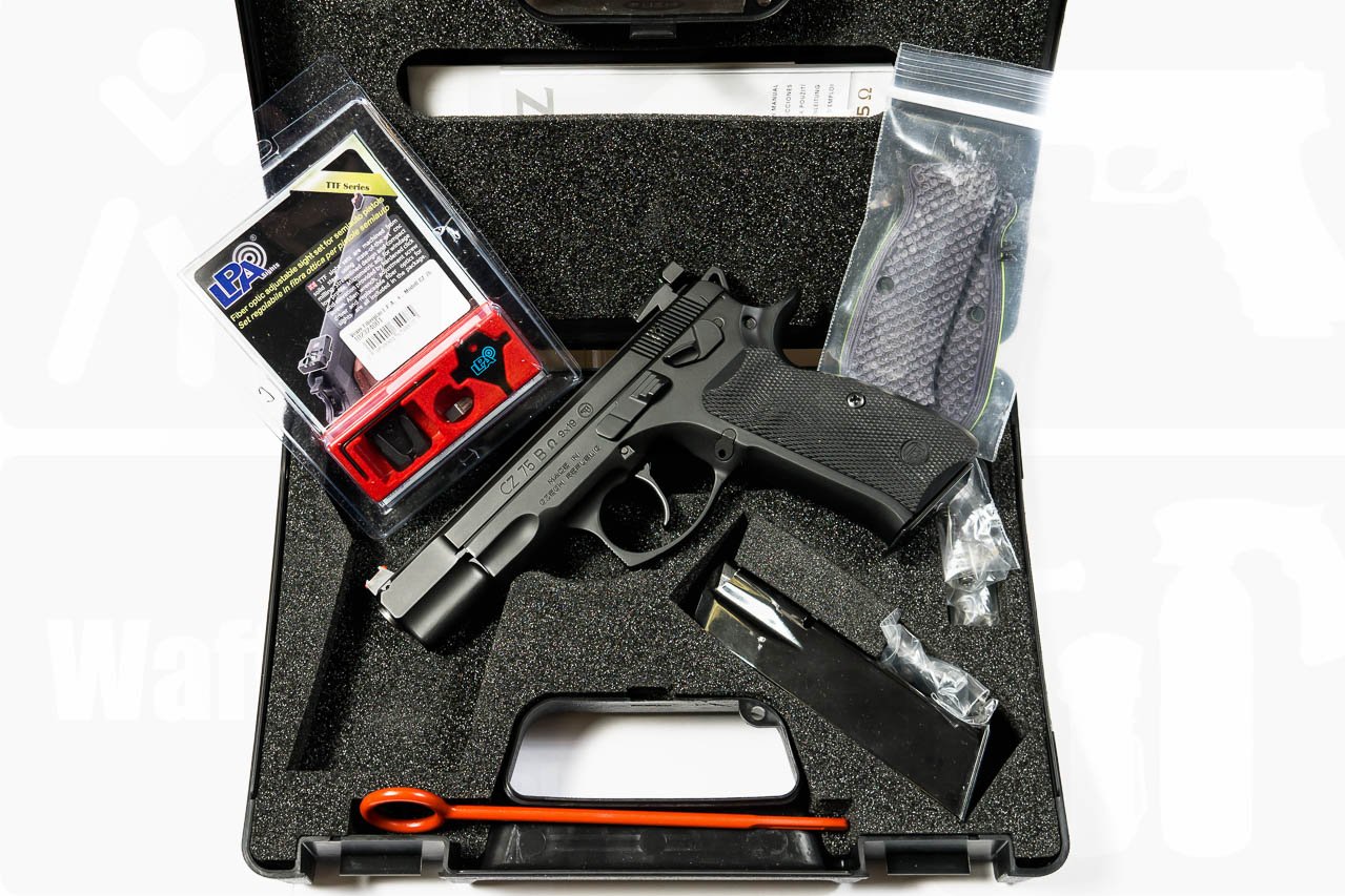 CZ Modell 75B Omega Top inkl. LPA-Fiber-Sight – Bild 1