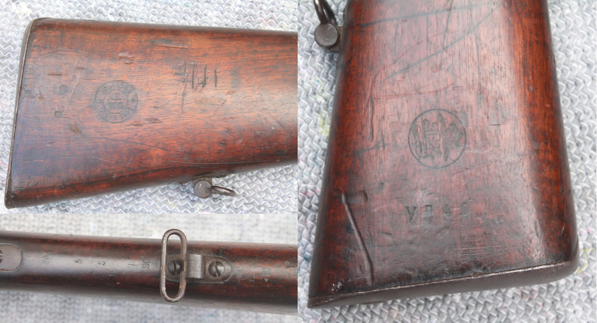 OE.W.F.G STEYR M1886 Kropatschek Kal. 8x60RKrop – Bild 3
