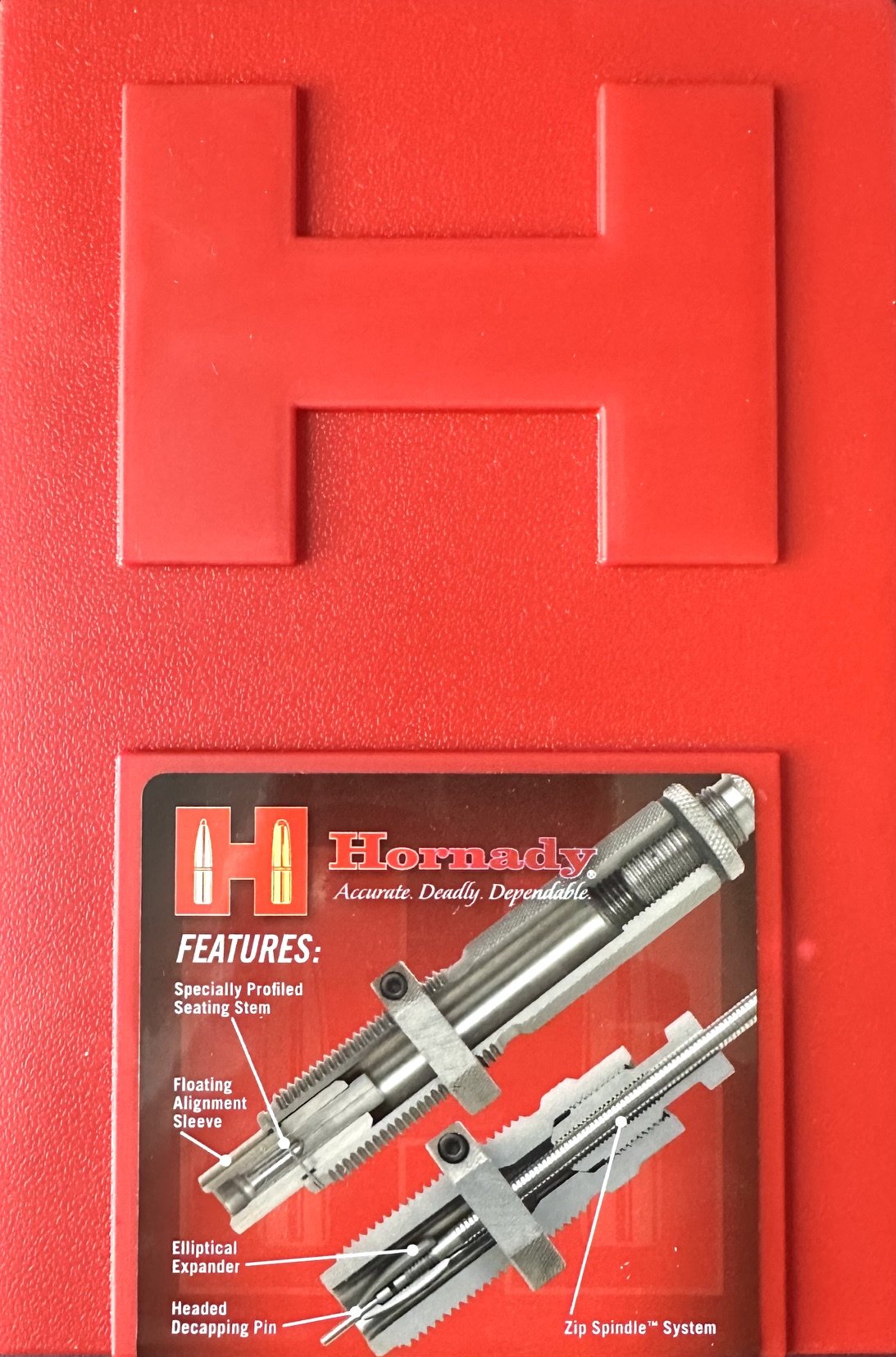 Hornady Matritzensatz, Kal. 7,65/.30 Luger, Neuwertig – Bild 2