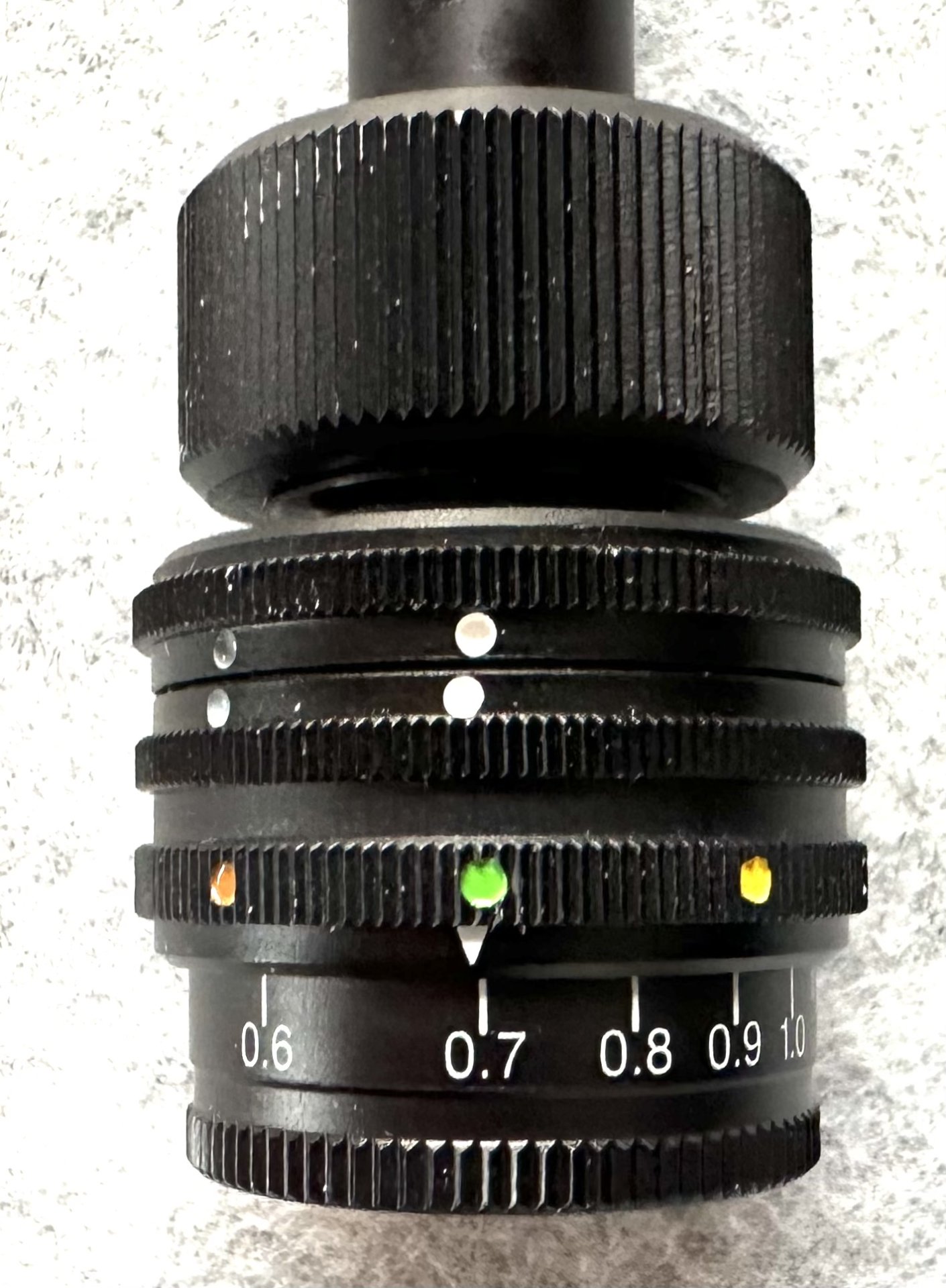 Gehmann Iris-Diopter, 5 Farbfilter, Pol.-Filter und Optik, gebraucht, sehr gut – Bild 3