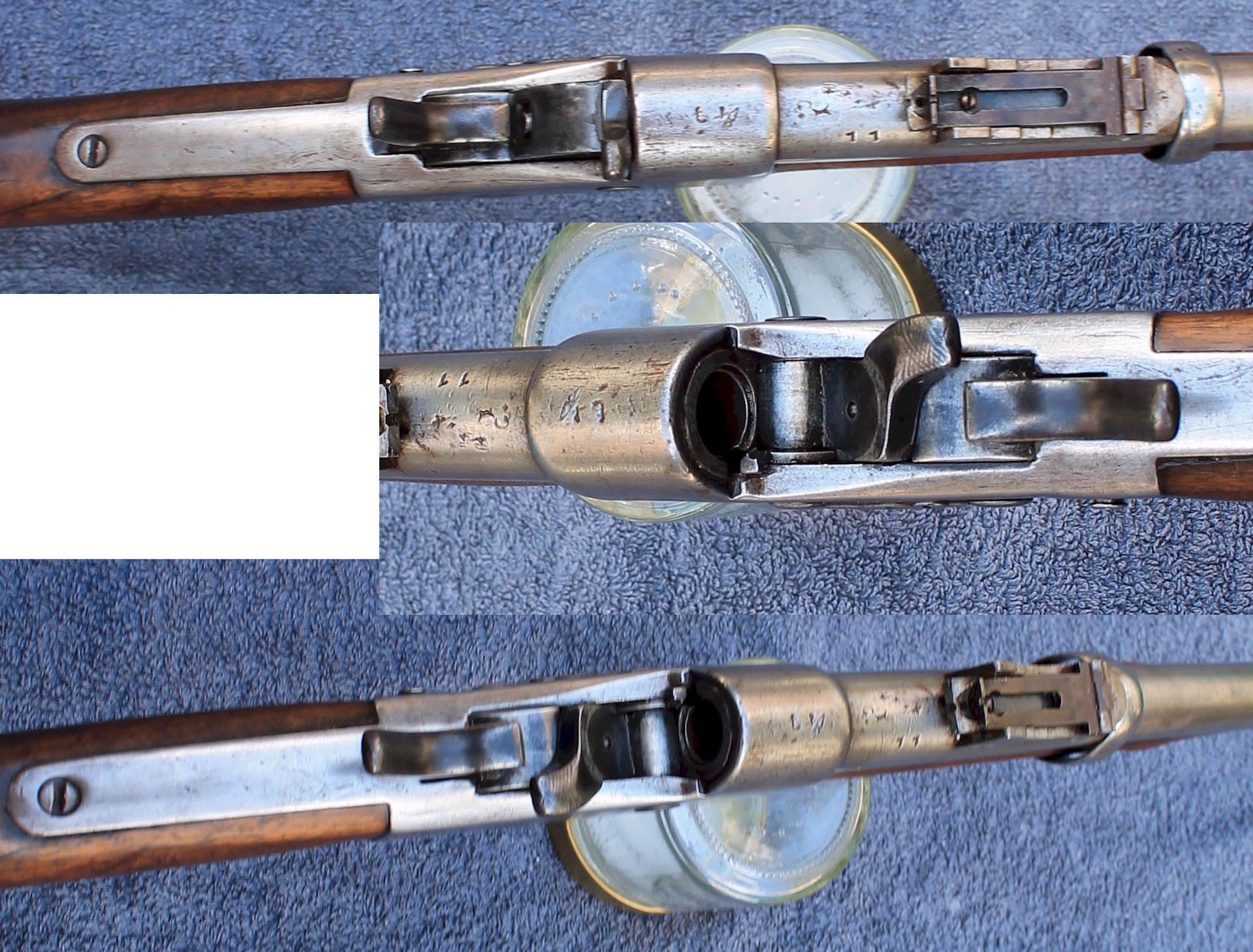 Seltene original Remington Rolling Block Carbine verm. Kal..43 Egyptian / Ägypten Contract 1867/68 – Bild 3