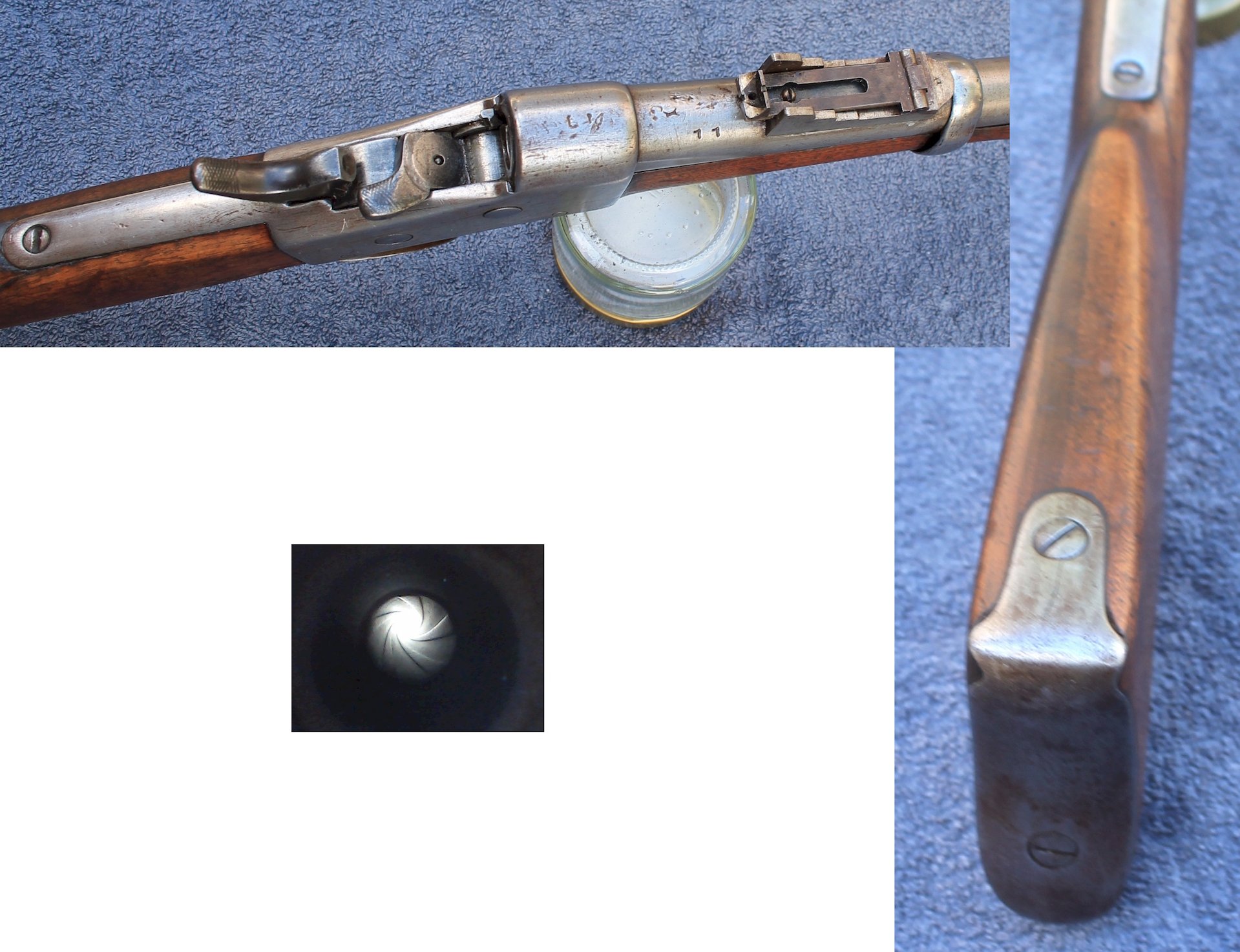 Seltene original Remington Rolling Block Carbine verm. Kal..43 Egyptian / Ägypten Contract 1867/68 – Bild 4