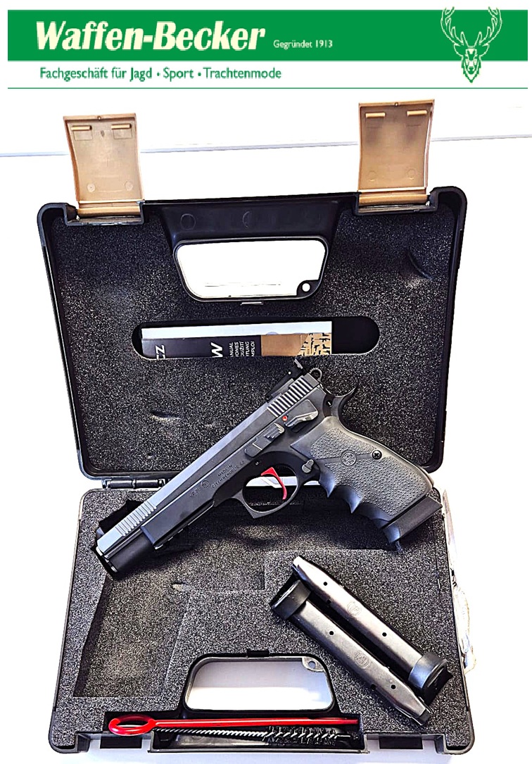 Pistole CZ75 SP-01 6.1 SA (Shadow 2 Target) 6"-Lauf Kal. 9mm Luger -NEUWARE- – Bild 3
